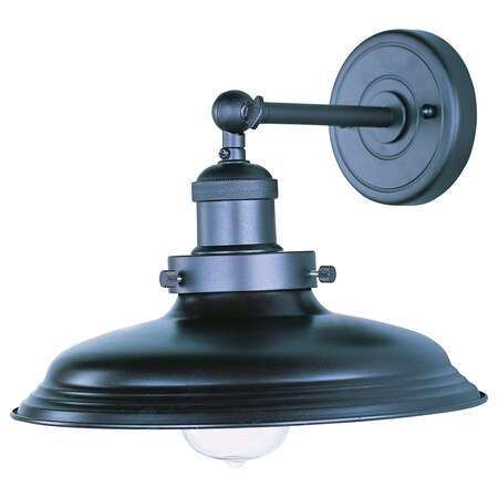 Maxim One Light Bronze Wall Light 25062BZ